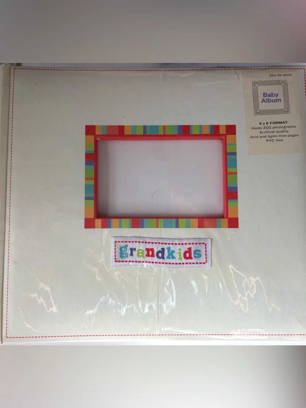 Grandkids Baby Photo Album/Memory Book for Grandparents 4X6 holds 200 photos